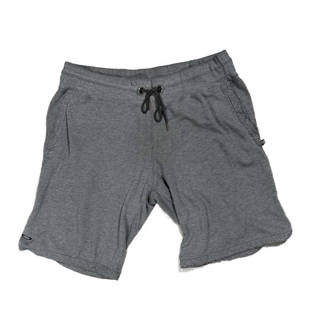 Oakley Men's Gray Drawstring Athletic Shorts Size Large - Picture 1 of 7